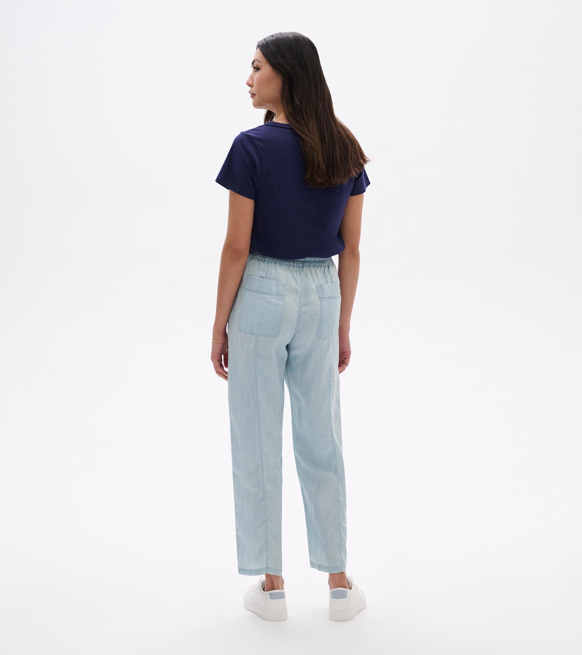 Straight Leg Pant - Soft Blue Wash