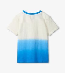 Boys Octopus Dip Dye Graphic Tee