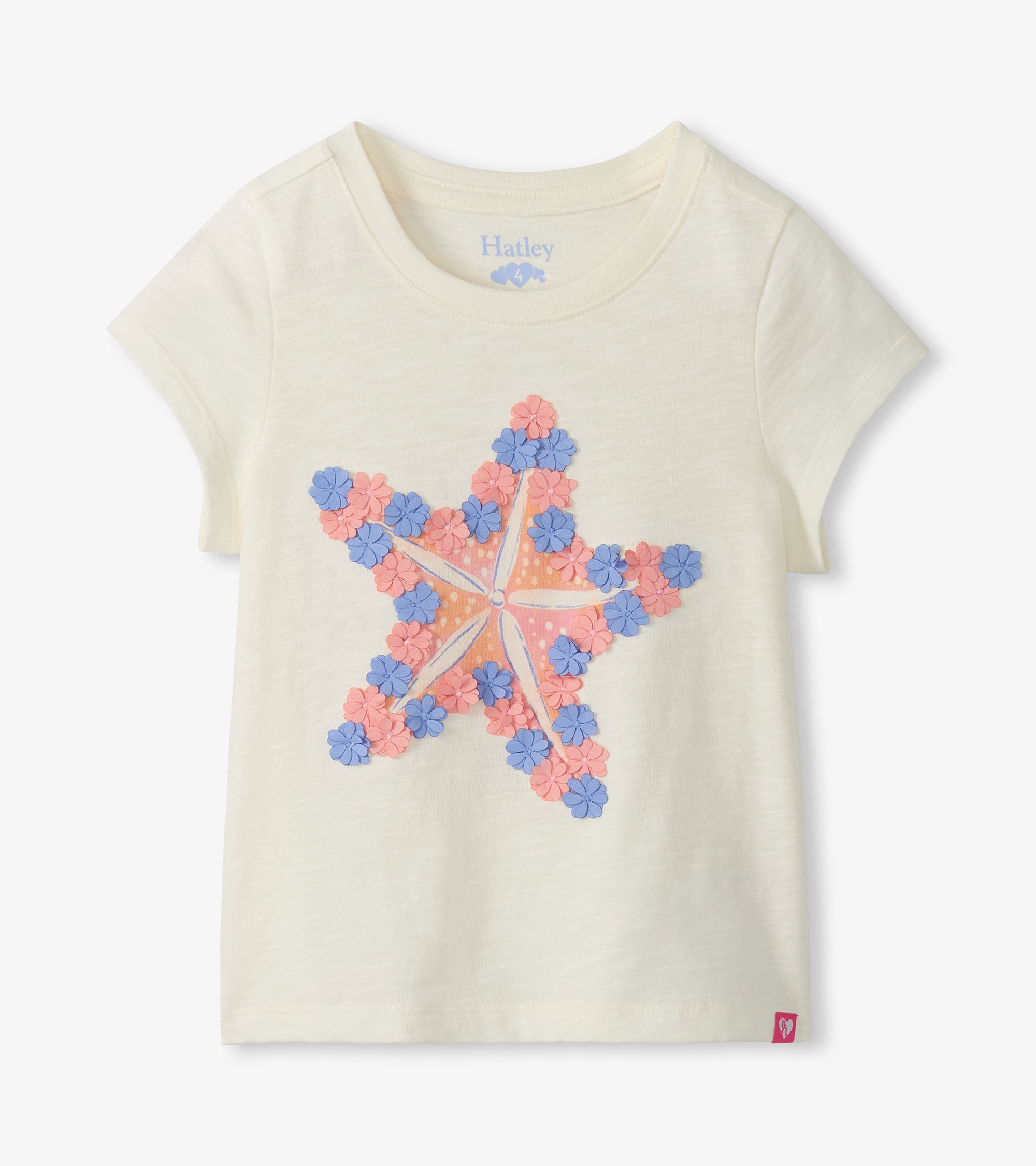 Girls Starfish Graphic Tee