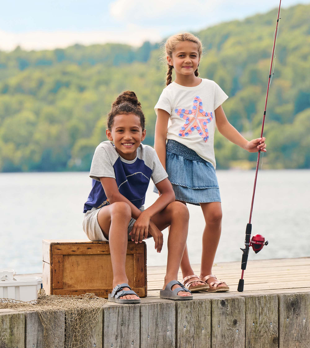 Girls Starfish Graphic Tee