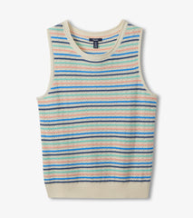 Kate Sleeveless Tank - Blush Stripes