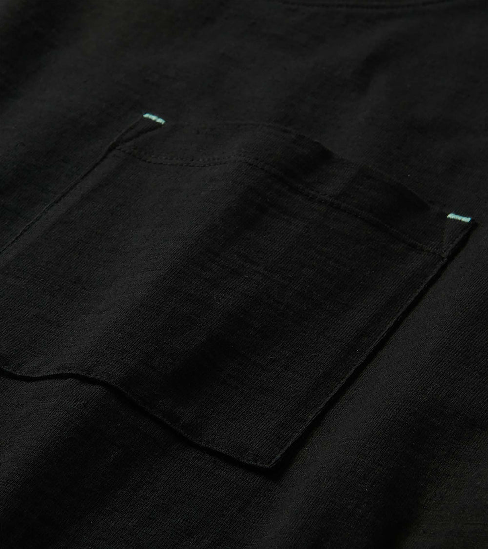 Pocket Tee Dress - Black
