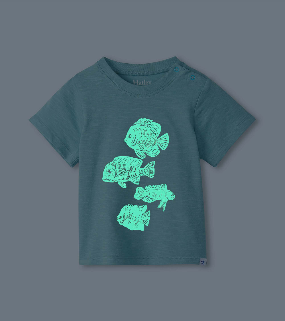Baby & Toddler Boys Glow in the Dark Fish T-Shirt