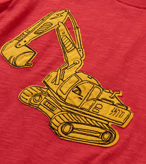 Baby & Toddler Boys Digger T-Shirt & Shorts Set