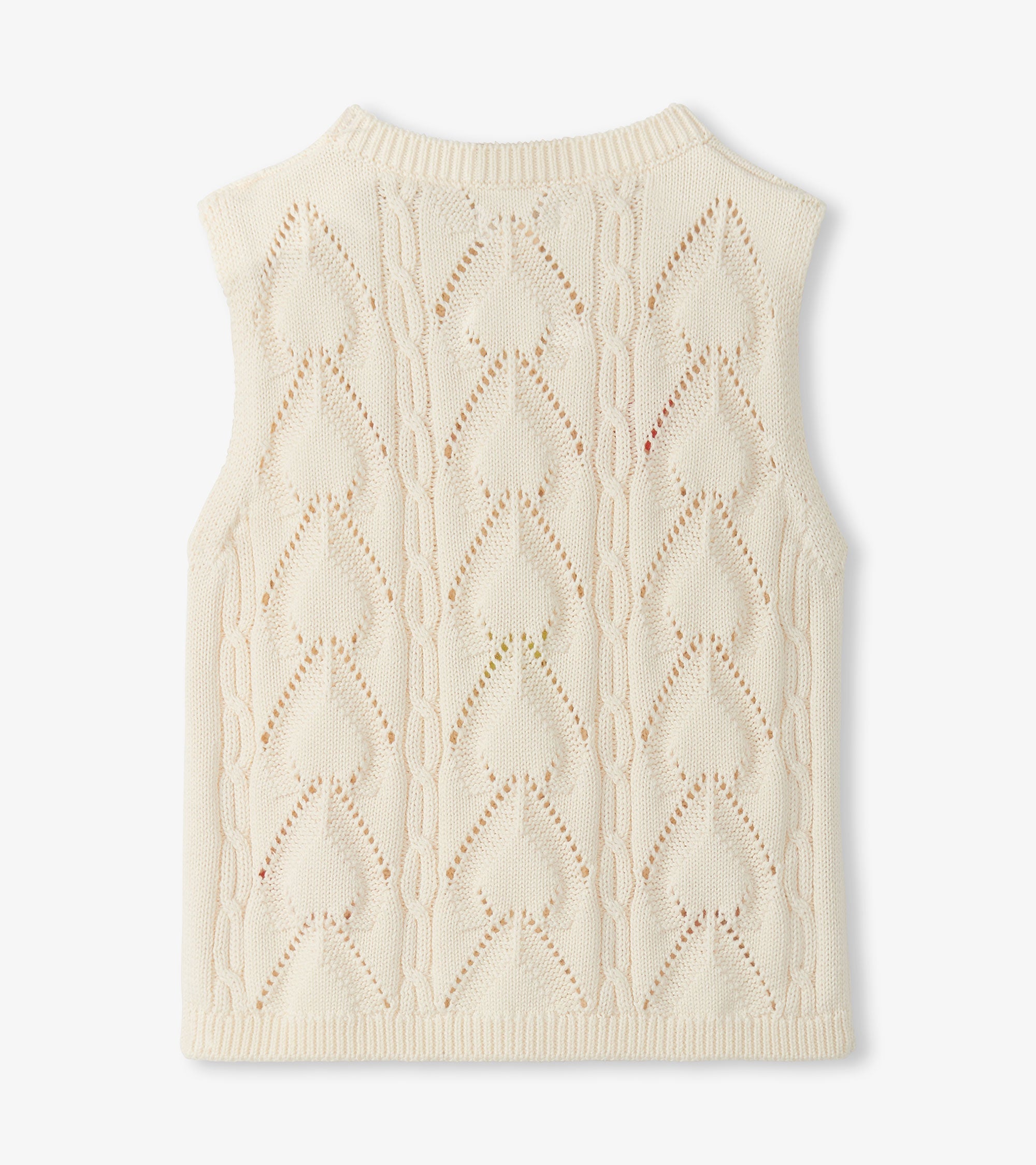 Girls Delicate Flower Crochet Top