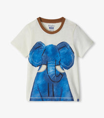 Baby & Toddler Boys Elephant T-Shirt & Shorts Set