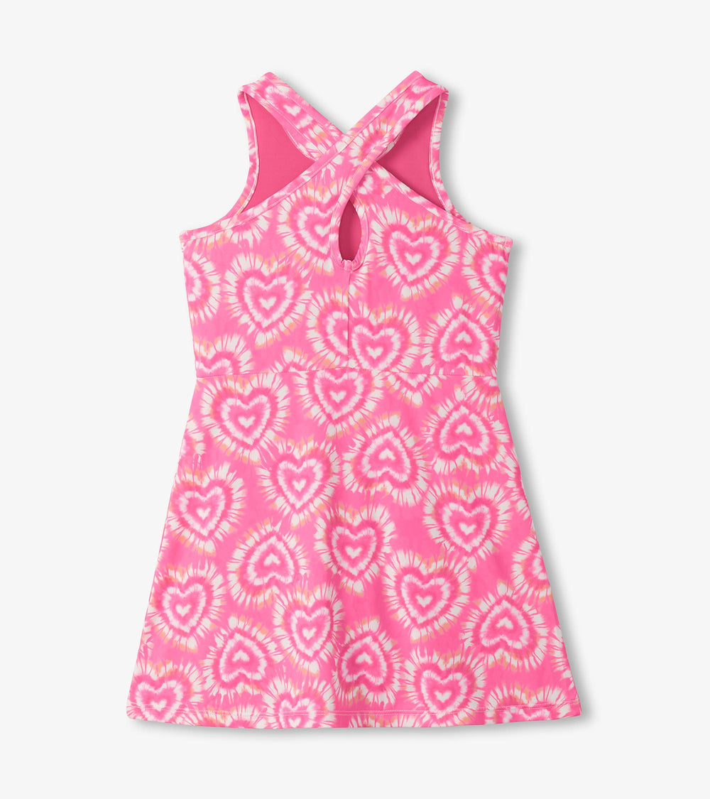 Girls Candy Hearts Active A-Line Dress