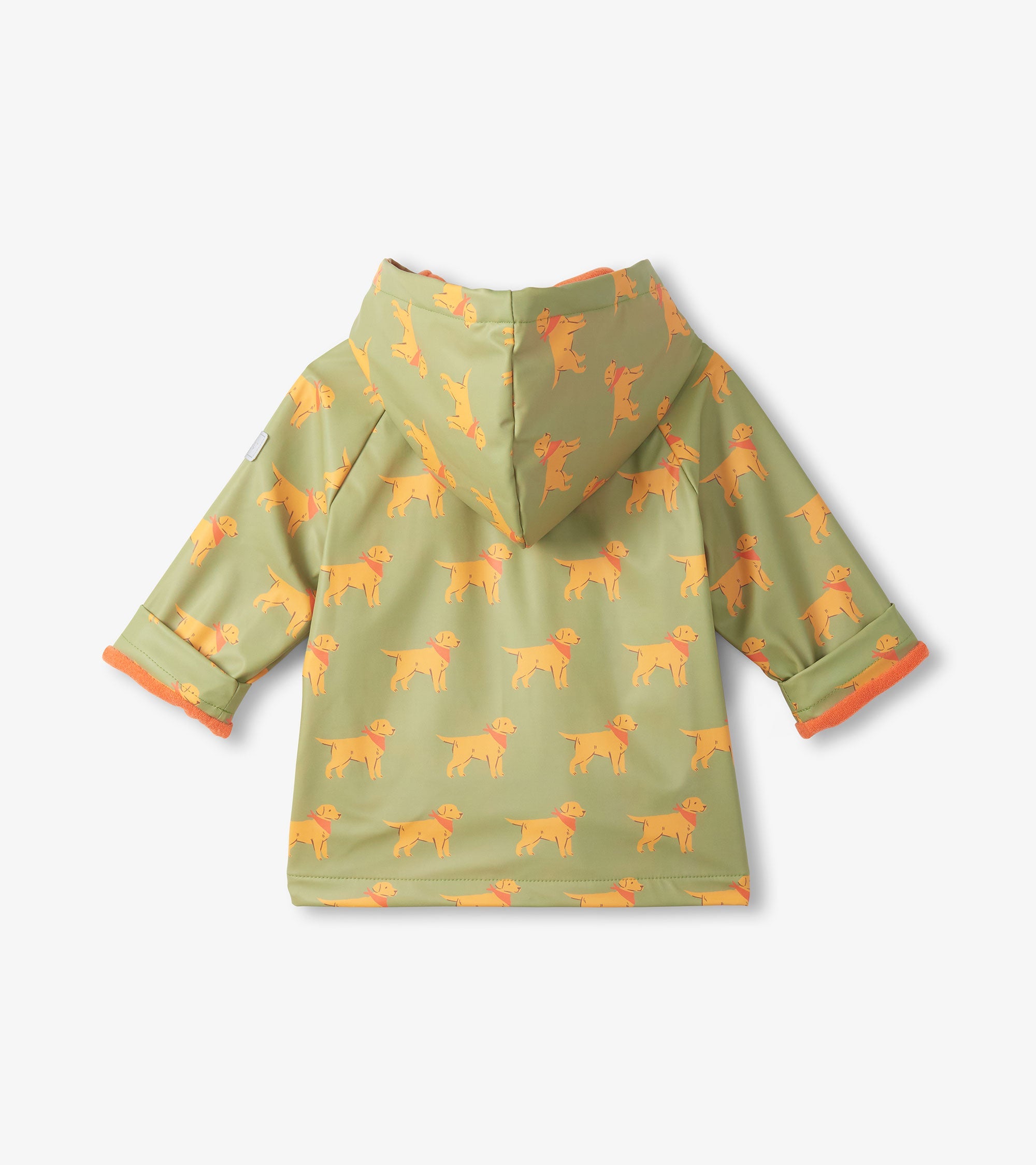 Baby & Toddler Boys Camping Puppy Button-Up Rain Jacket
