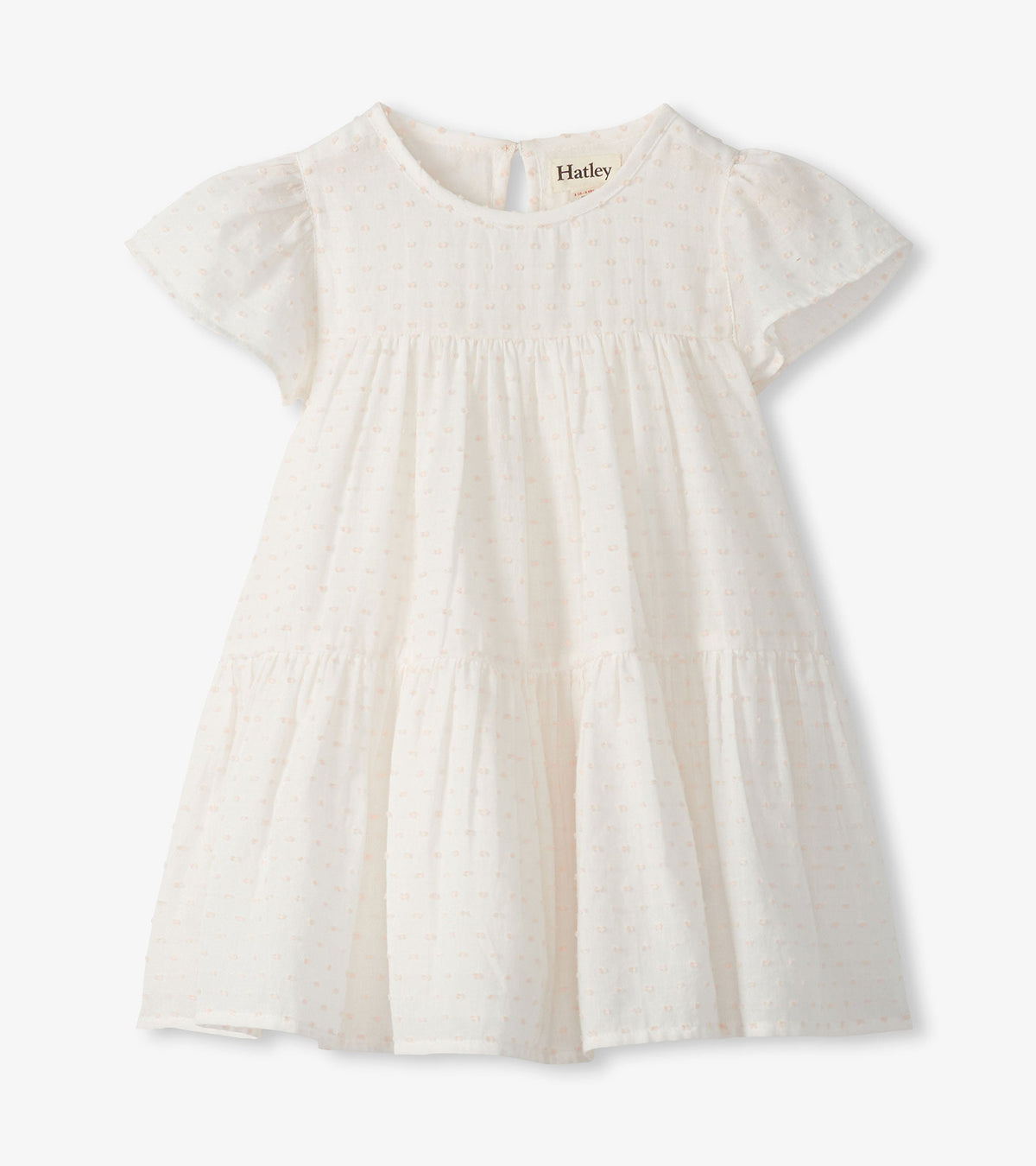 Baby & Toddler Girls Pearl Swiss Dot Puff Dress