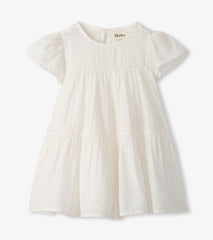 Baby & Toddler Girls Pearl Swiss Dot Puff Dress