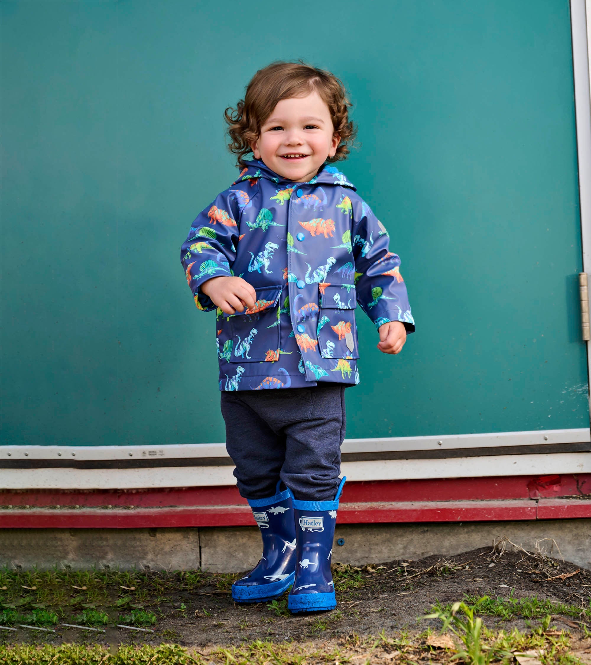 Baby & Toddler Boys Little Dinos Rain Boots