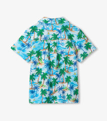 Boys Deserted Island Jersey Button Down