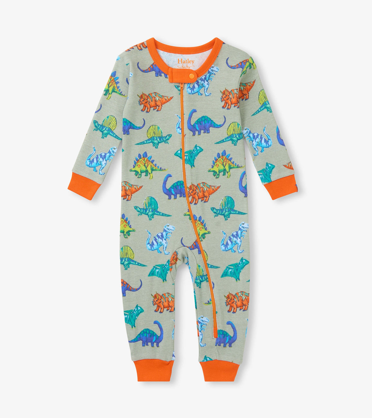 Baby Boys Dino Party Cotton Sleeper