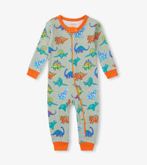 Baby Boys Dino Party Cotton Sleeper