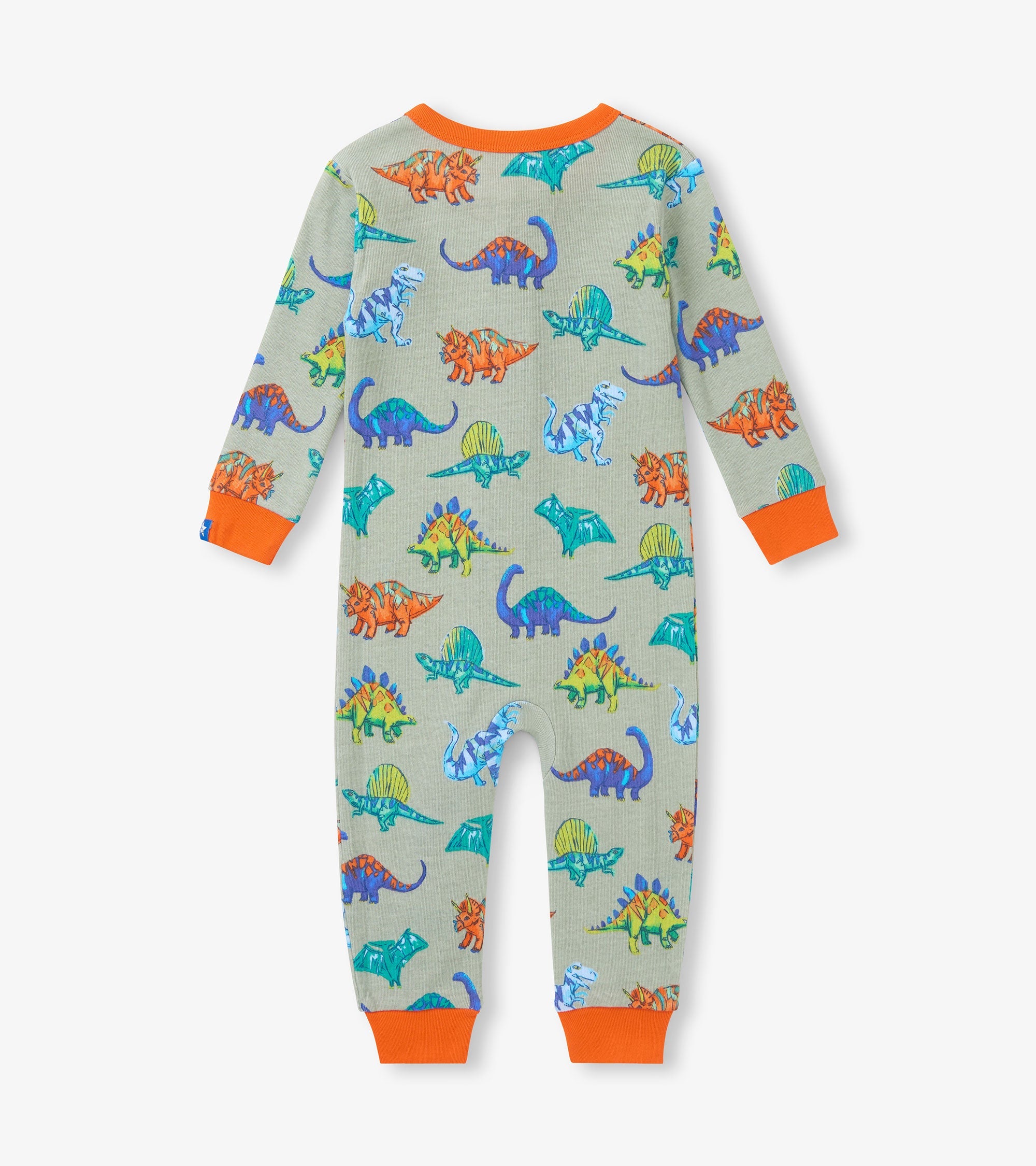 Baby Boys Dino Party Cotton Sleeper