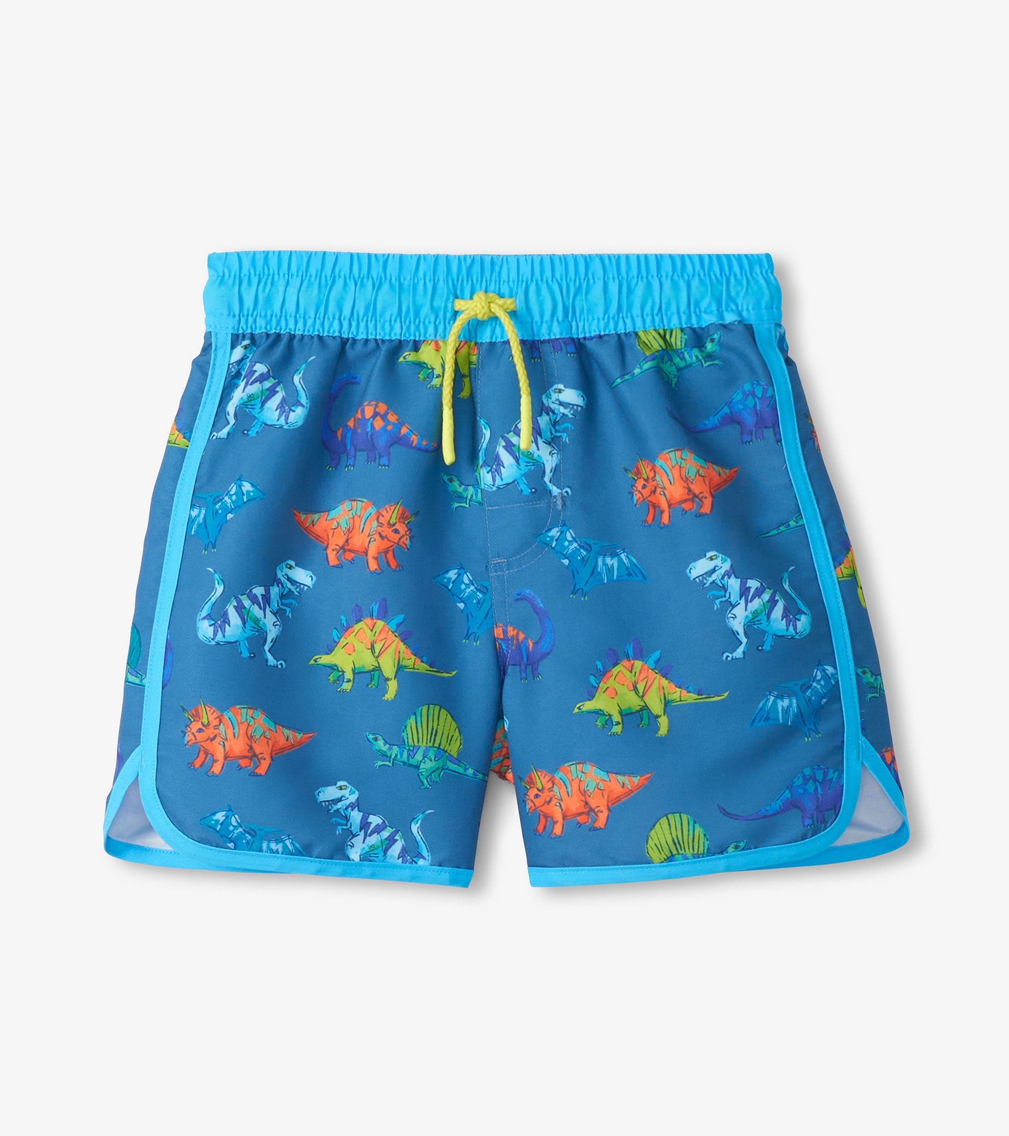 Boys Dino Party Swim Trunks