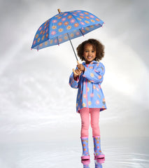 Girls Faded Suns Umbrella