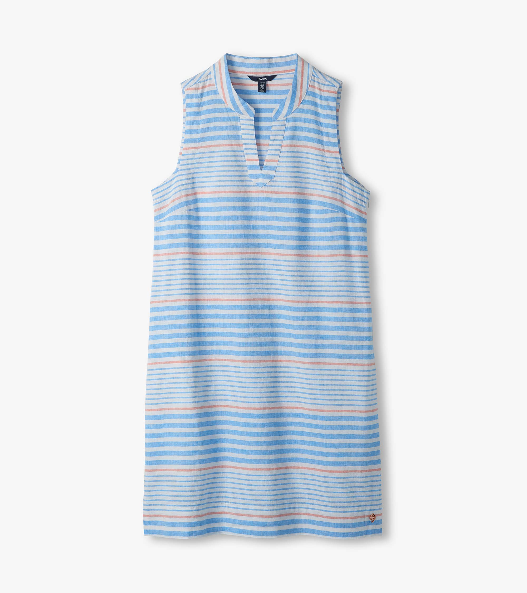 Marin Dress - Fresh Water Stripes