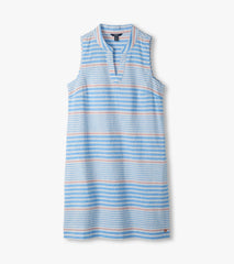 Marin Dress - Fresh Water Stripes