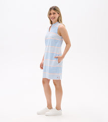 Marin Dress - Fresh Water Stripes