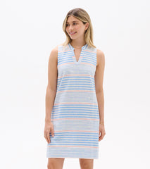 Marin Dress - Fresh Water Stripes
