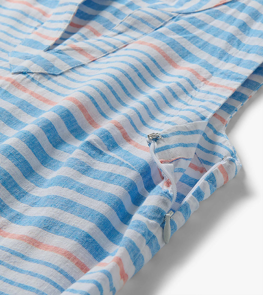 Marin Dress - Fresh Water Stripes