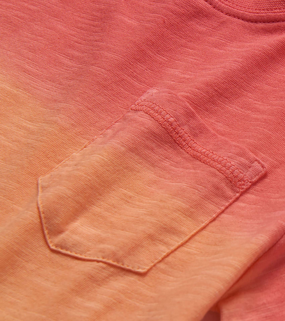 Boys Gradient Sun Set Crew Neck T-Shirt