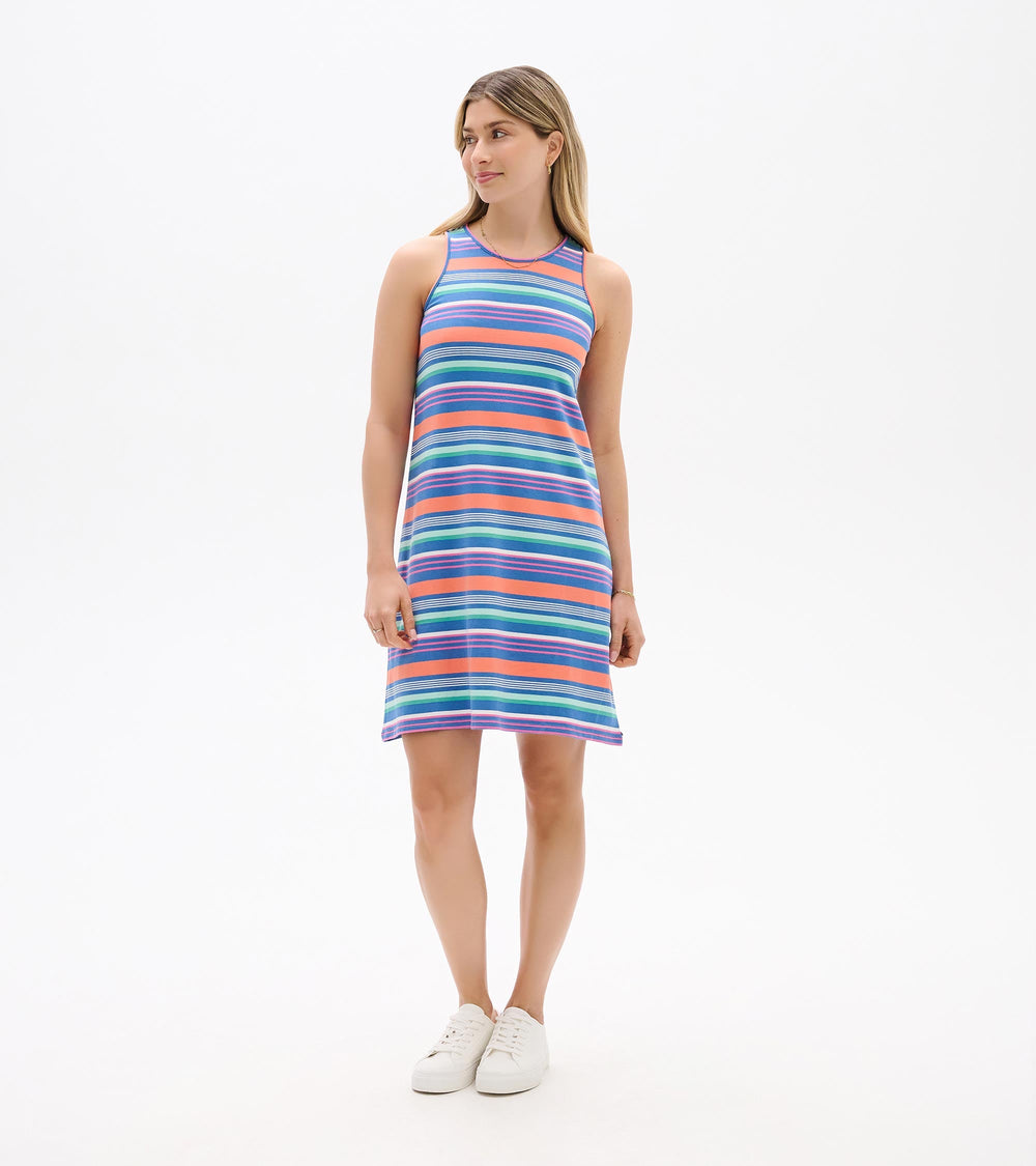 Bella Dress - Havana Stripes