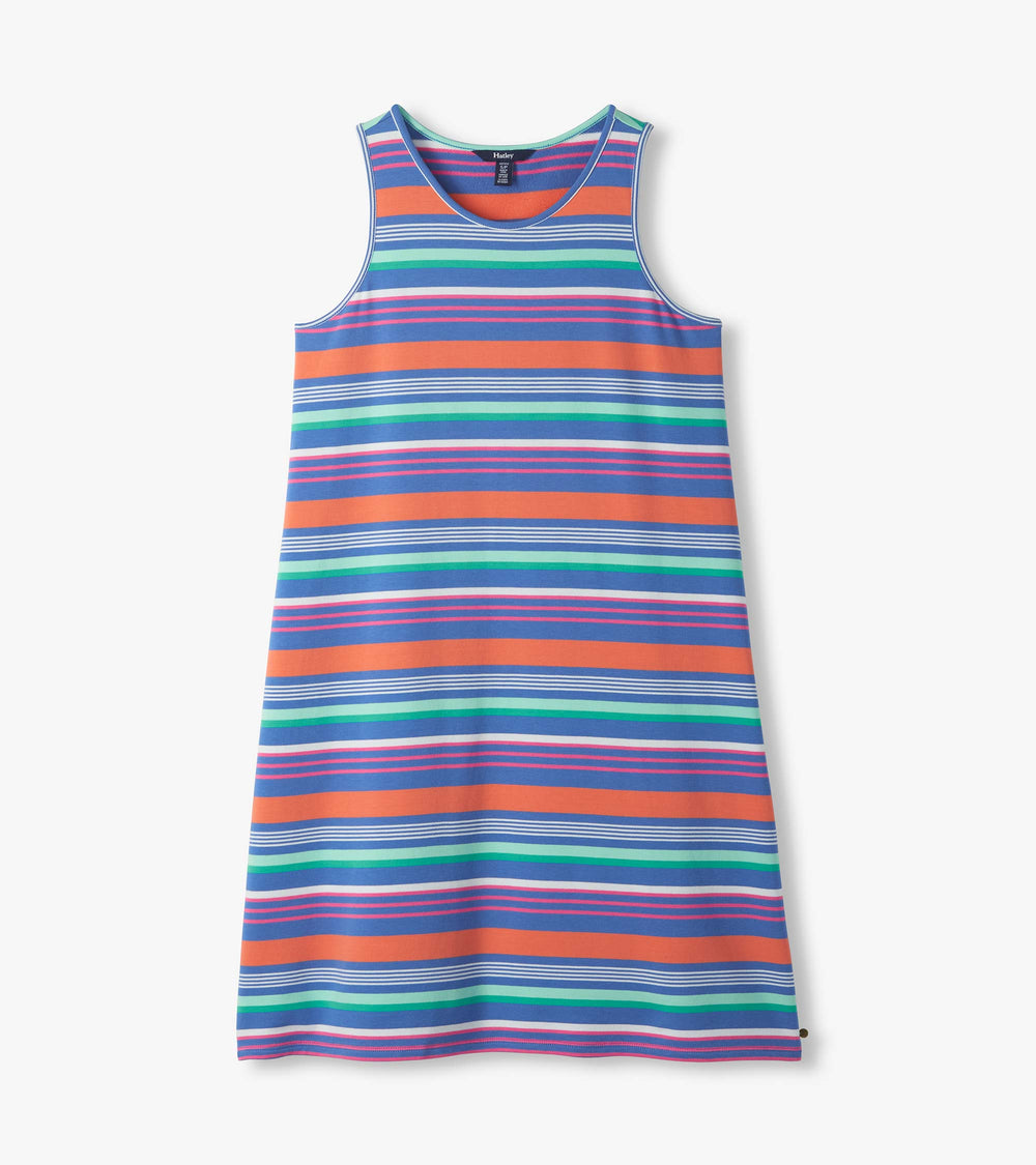 Bella Dress - Havana Stripes