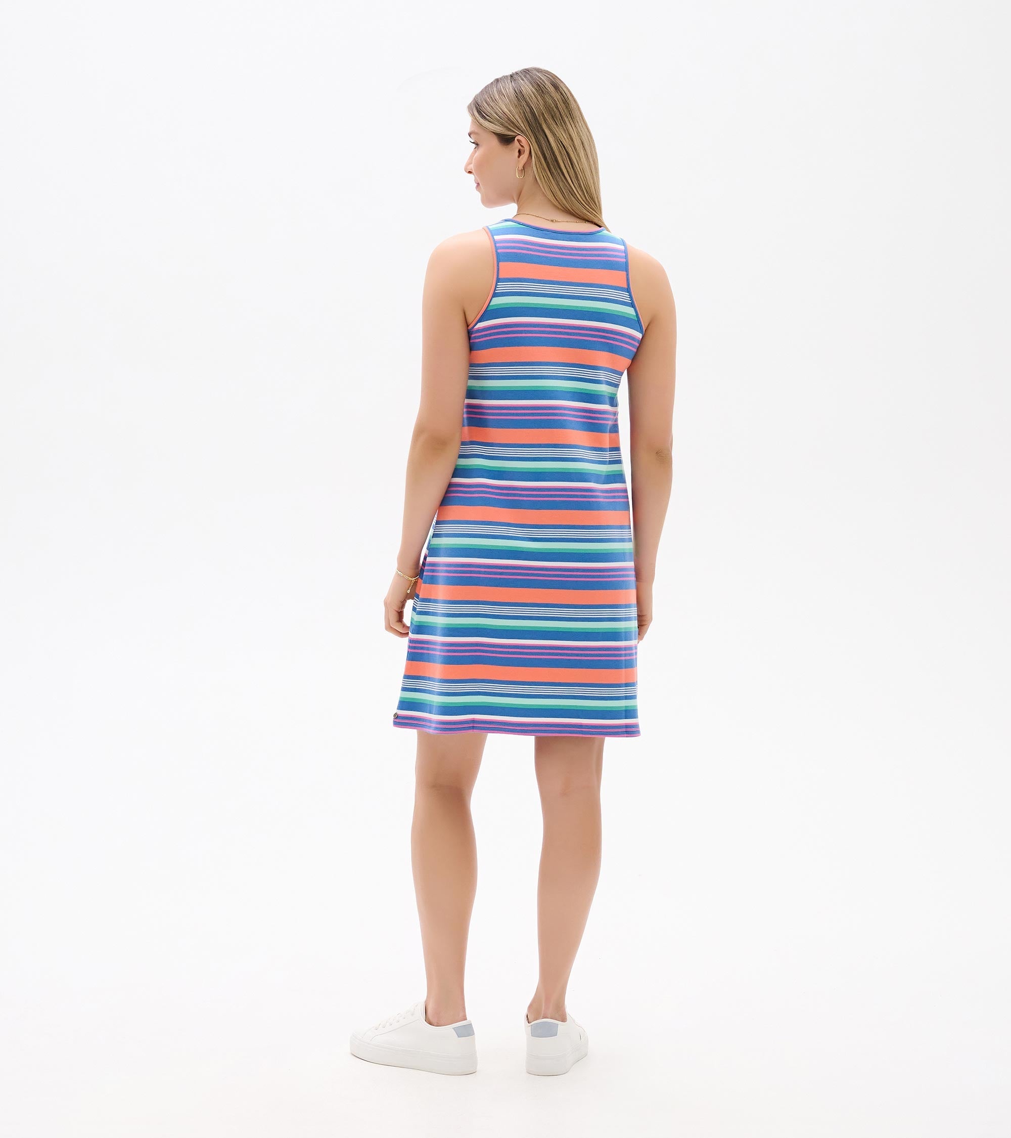 Bella Dress - Havana Stripes