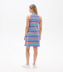 Bella Dress - Havana Stripes