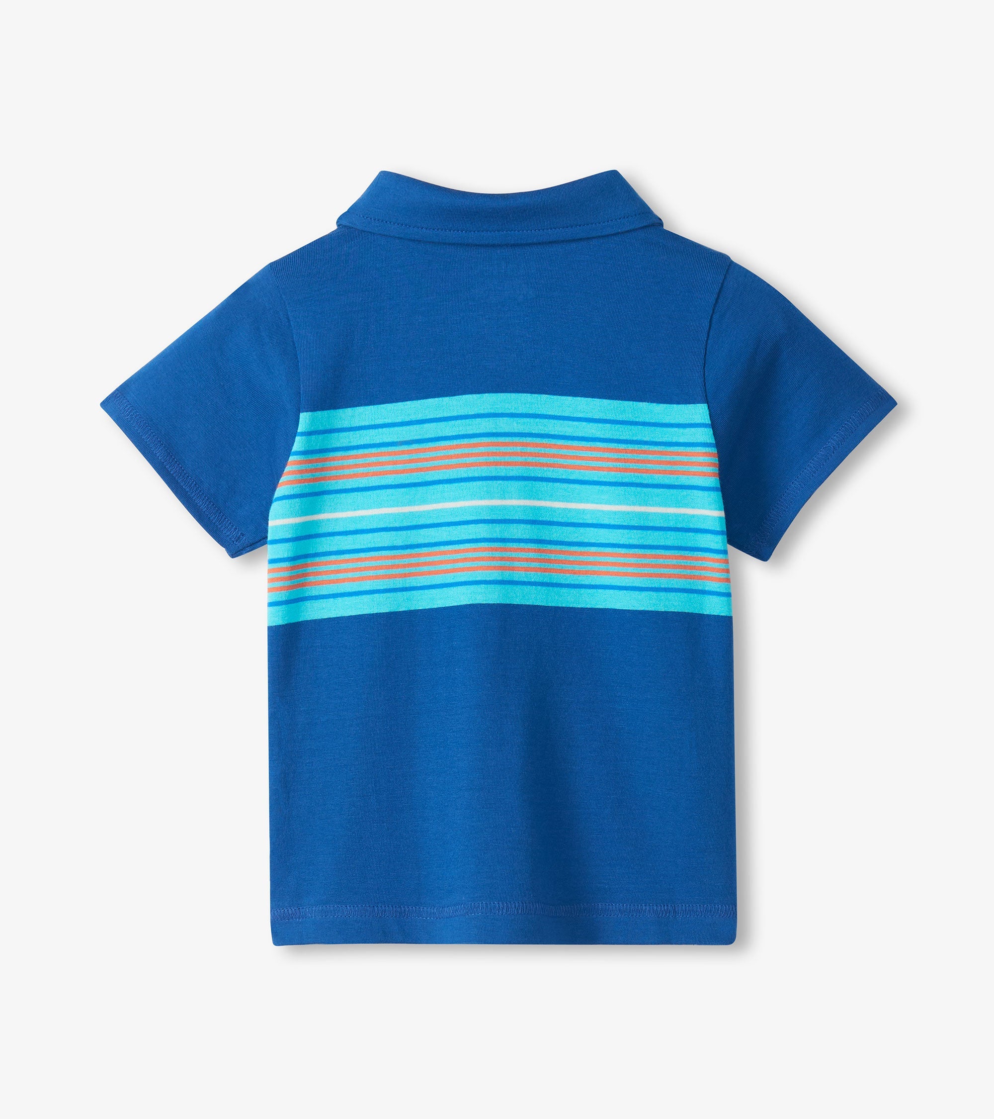 Baby & Toddler Boys Limoges Stripes Peached Jersey Polo T-Shirt