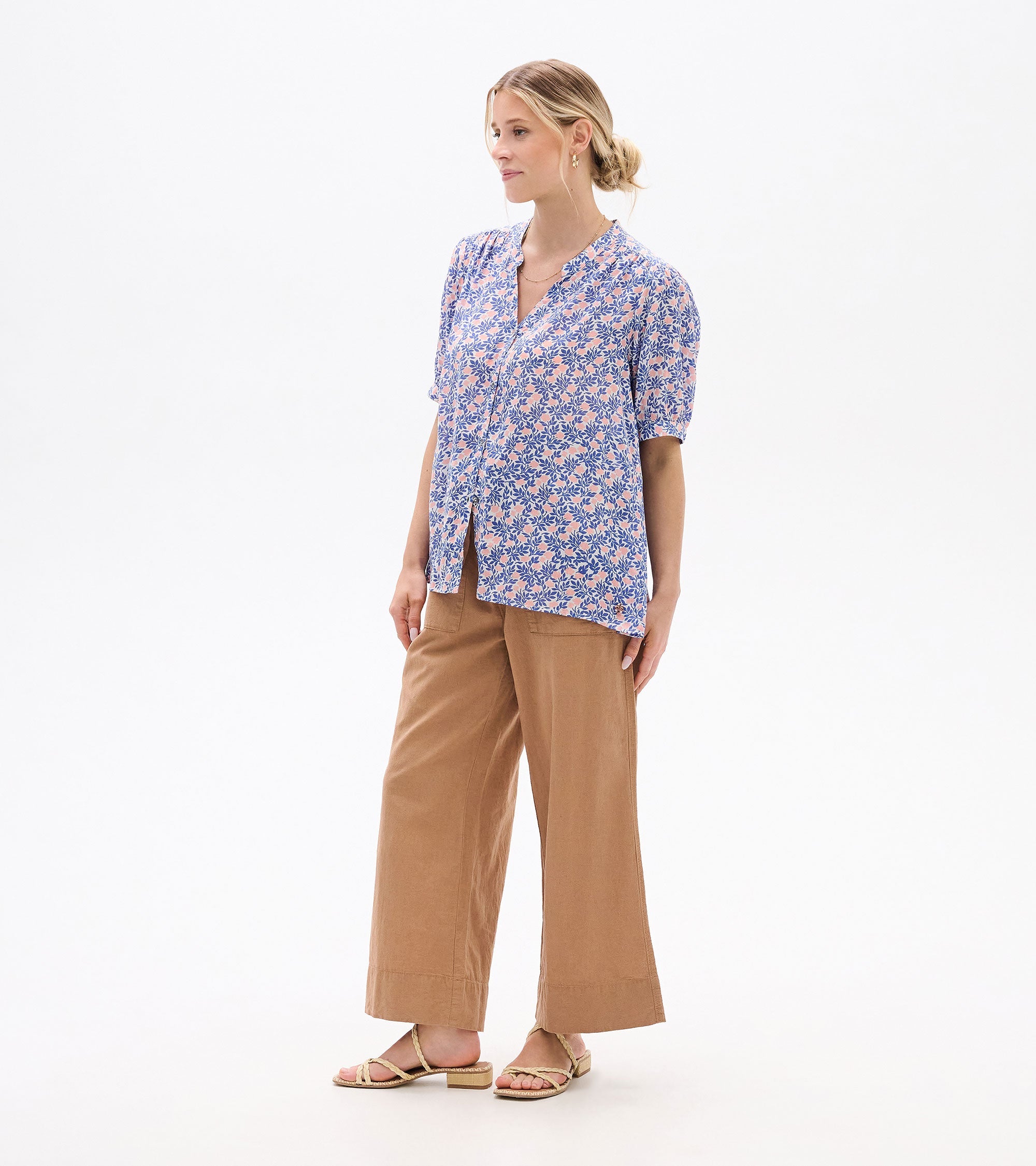 Ivy Blouse - Mini Vines
