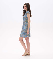 Cici A-Line Dress - Mini Vines