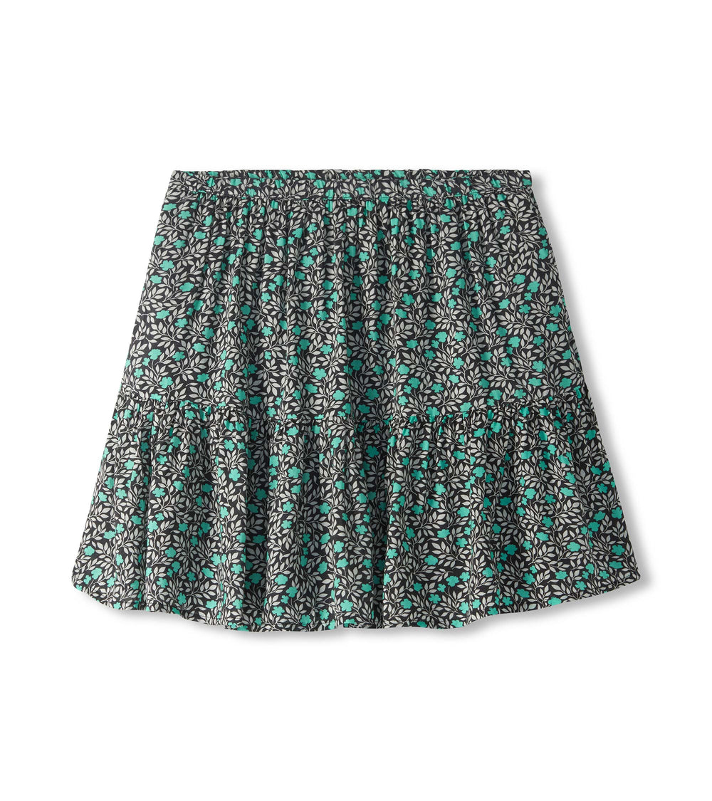 Flounce Skirt - Mini Vines
