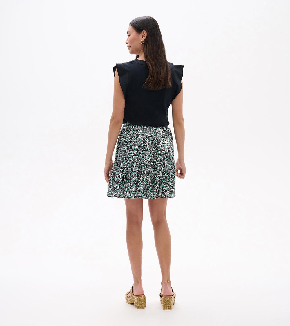 Flounce Skirt - Mini Vines