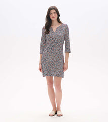 Lily Notch Neck Dress - Mini Vines