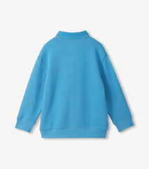 Boys Niagara Blue Rugby Sweatshirt
