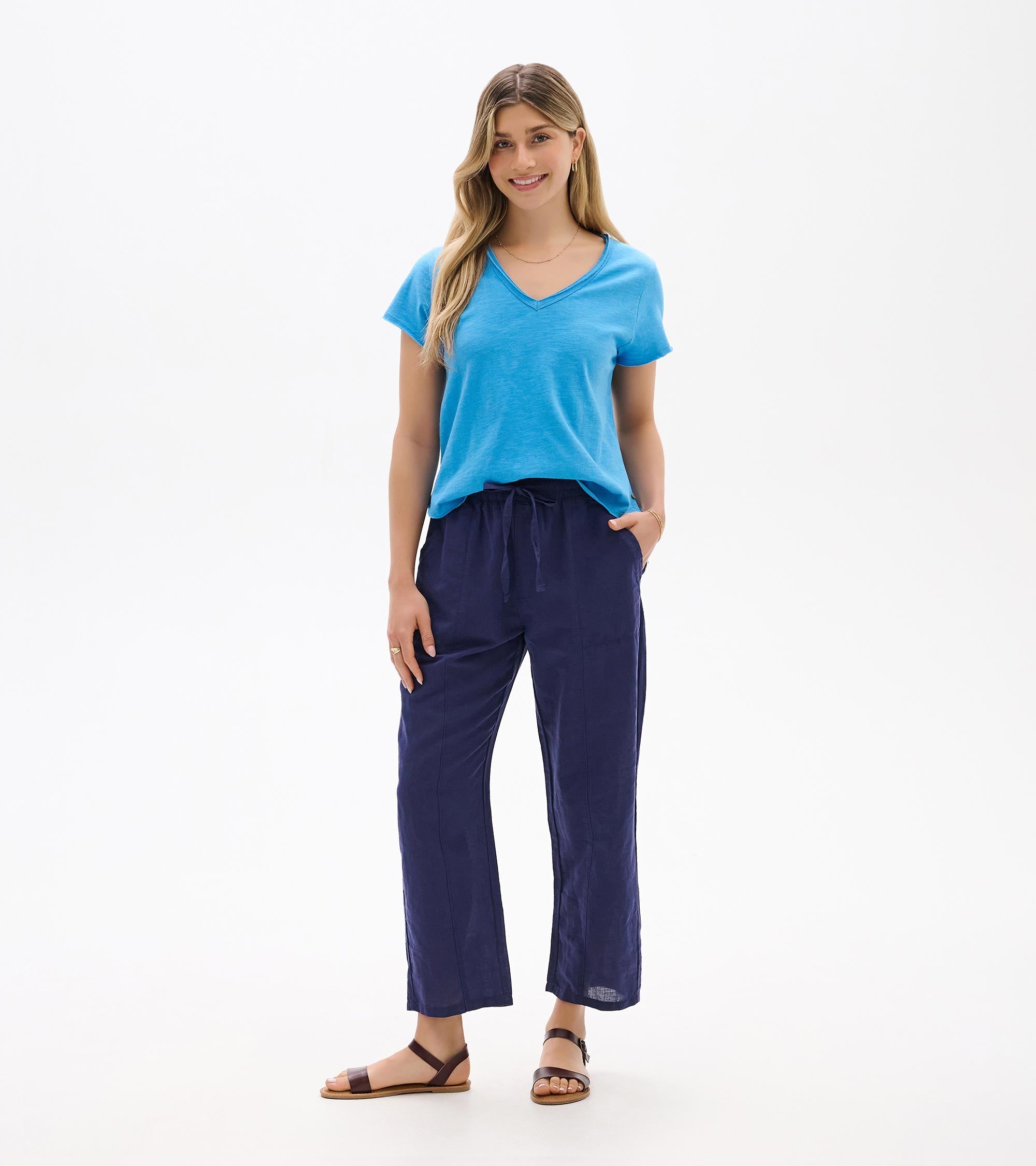 Straight Leg Pant - Patriot Blue
