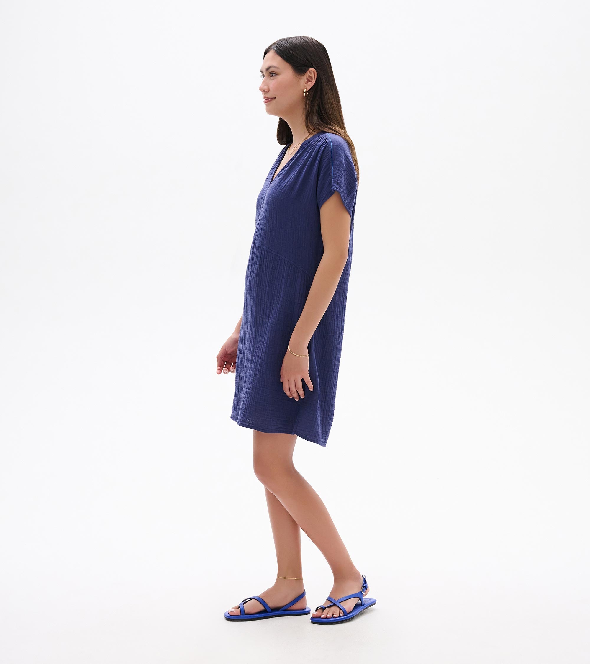 Hailey Dress - Patriot Blue