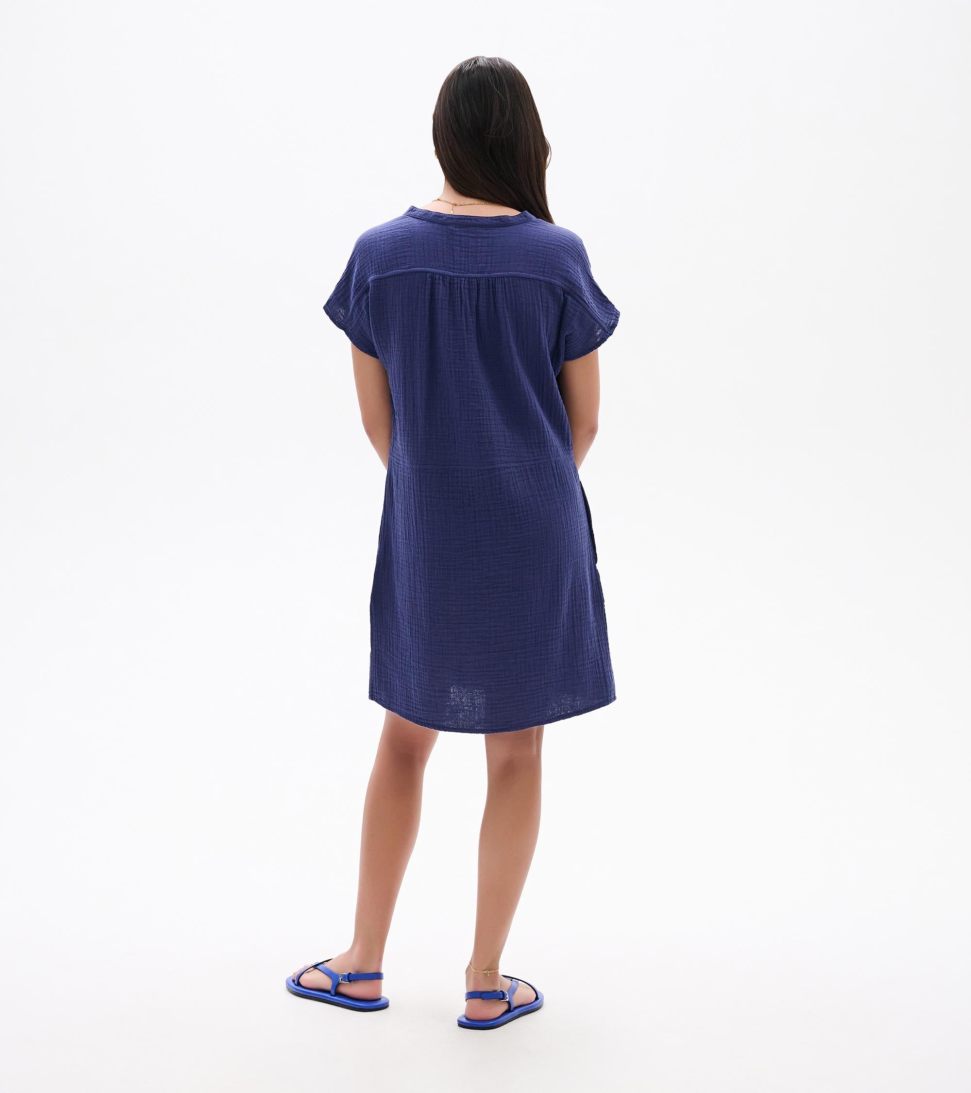 Hailey Dress - Patriot Blue