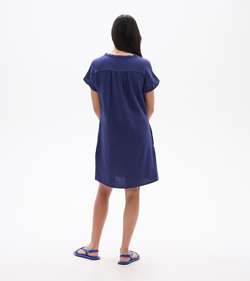 Hailey Dress - Patriot Blue