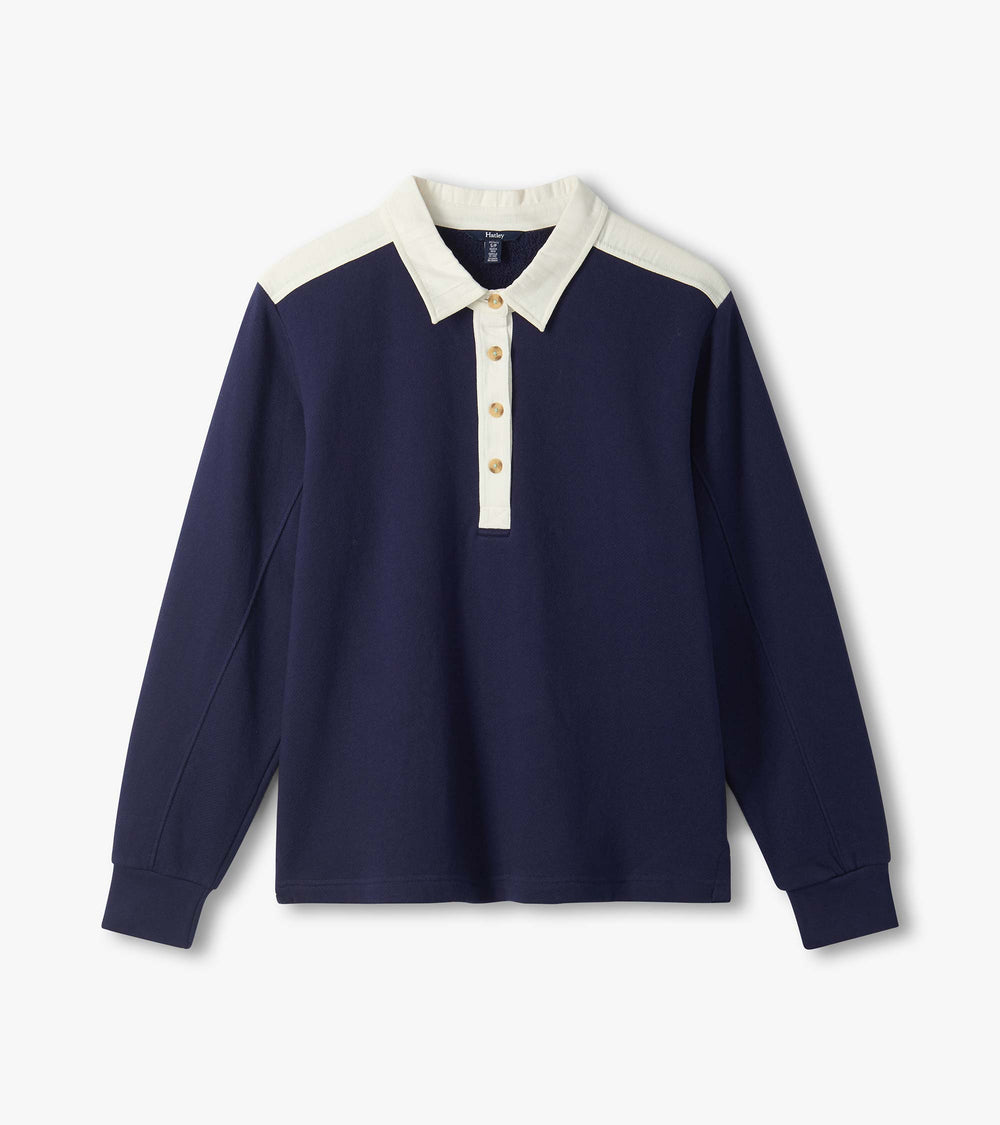 Coco Polo Top - Patriot Blue