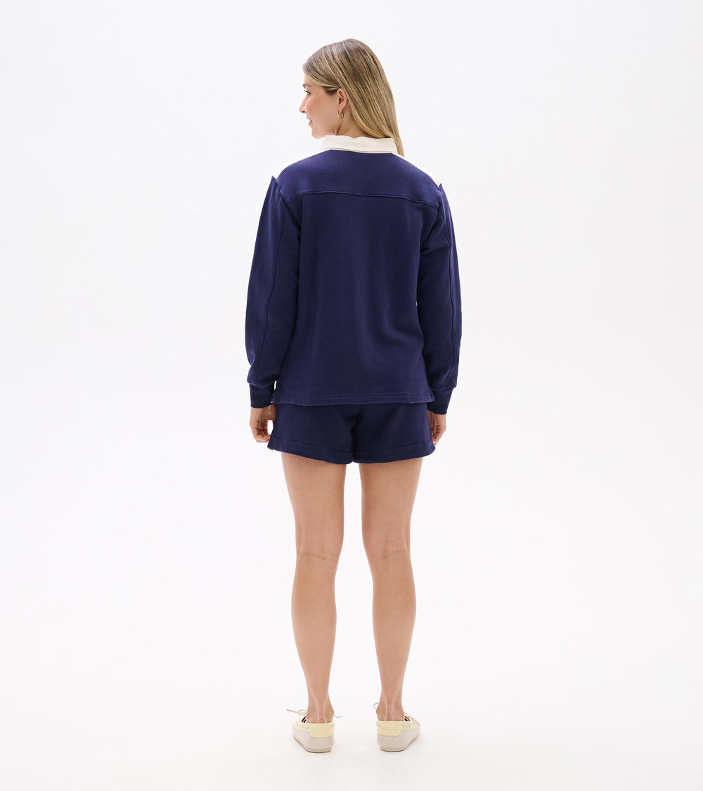 Coco Polo Top - Patriot Blue