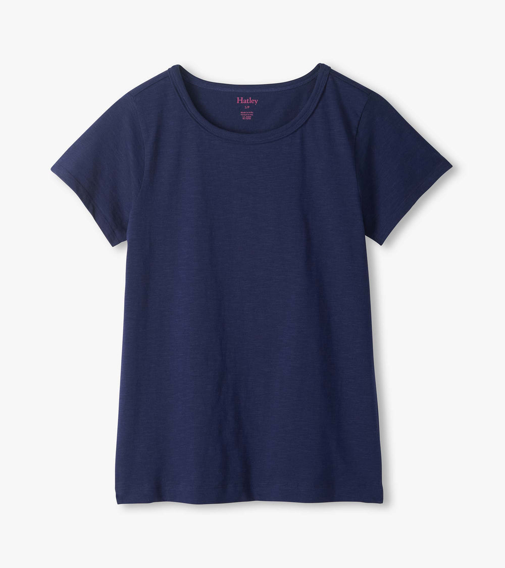 Essential Crew Neck Tee - Patriot Blue
