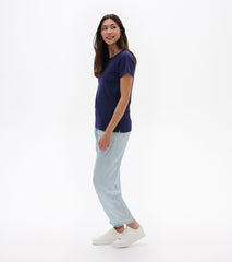 Essential Crew Neck Tee - Patriot Blue