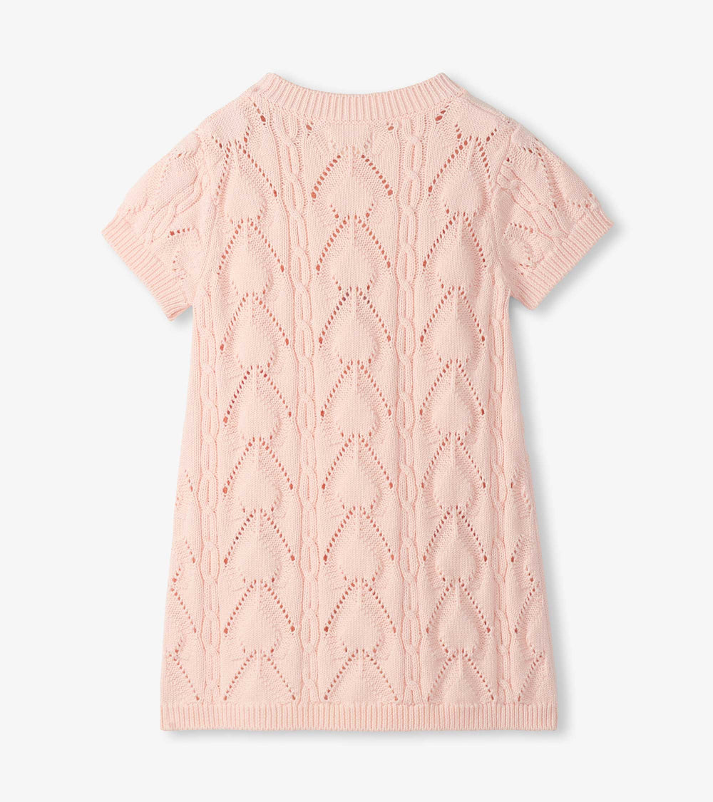 Baby & Toddler Girls Pearl Blush Crochet Dress