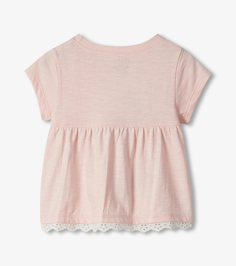 Baby & Toddler Girls Elephant T-Shirt & Short Set
