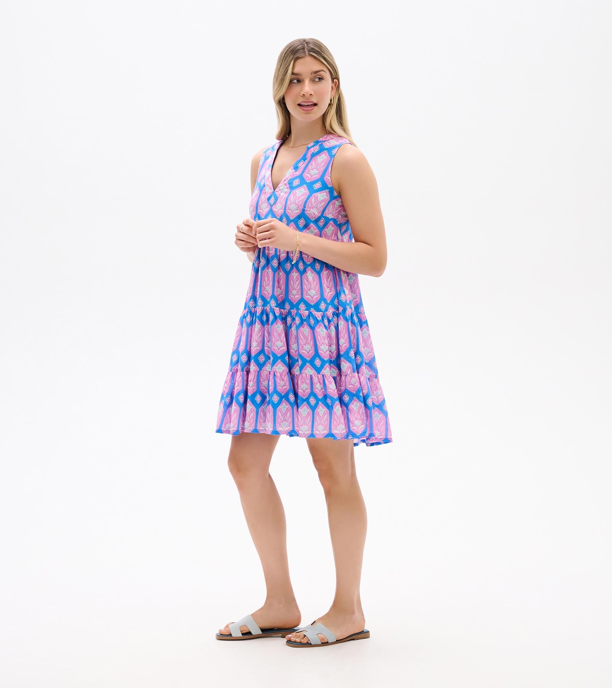 Savannah Dress - Pressed Flowers