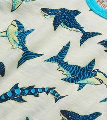 Baby & Toddler Boys Glow in the Dark Sharks Raglan T-Shirt